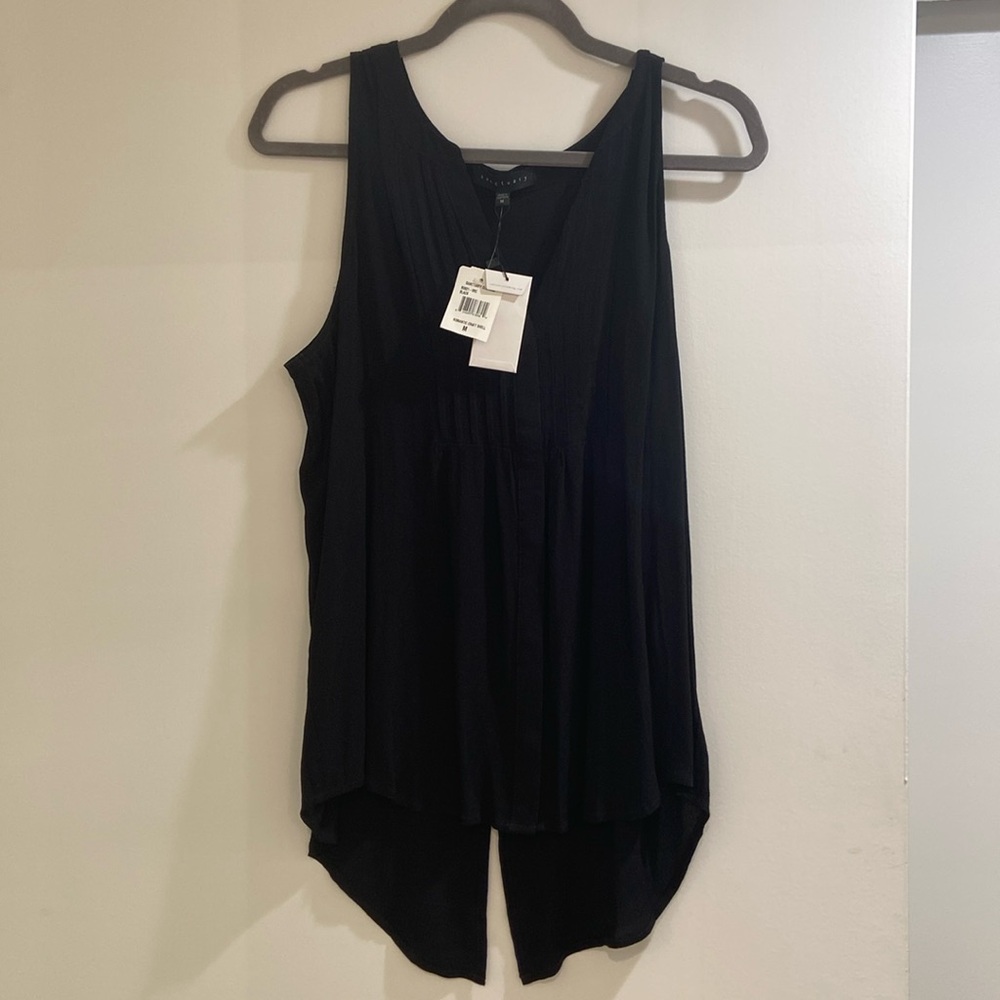 NWT Sanctuary Black Sleeveless Top